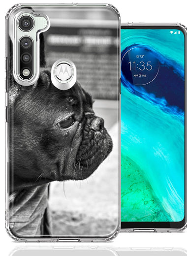 Motorola Moto G Fast French Bulldog Design Double Layer Phone Case Cover