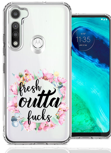 Motorola Moto G Fast Fresh Outta Fs Design Double Layer Phone Case Cover