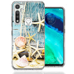 Motorola Moto G Fast Starfish Net Design Double Layer Phone Case Cover