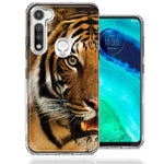 Motorola Moto G Fast Tiger Face Design Double Layer Phone Case Cover