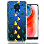 Motorola Moto G Play 2021 Medicinal Drip Design Double Layer Phone Case Cover
