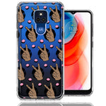 Motorola Moto G Play 2021 Peace for All Design Double Layer Phone Case Cover