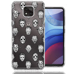 Motorola Moto G Power 2021 Halloween Horror Villans Design Double Layer Phone Case Cover