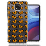 Motorola Moto G Power 2021 Monarch Butterflies Design Double Layer Phone Case Cover