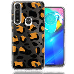 Motorola Moto G Power Classic Animal Wild Leopard Jaguar Print Double Layer Phone Case Cover