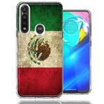 Motorola G Power Mexico Flag Design Double Layer Phone Case Cover