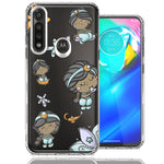 Motorola Moto G Power Cute Princess Design Double Layer Phone Case Cover