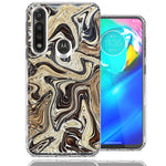 Motorola Moto G Power Snake Abstract Design Double Layer Phone Case Cover