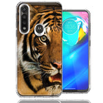 Motorola Moto G Power Tiger Face Design Double Layer Phone Case Cover