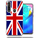 Motorola Moto G Power UK England British Flag Design Double Layer Phone Case Cover