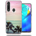 Motorola Moto G Power Vacation Dreaming Design Double Layer Phone Case Cover