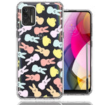 Motorola Moto G Stylus 2021 Pastel Easter Polkadots Bunny Chick Candies Double Layer Phone Case Cover