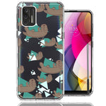Motorola Moto G Stylus 2021 Cute Otter Design Double Layer Phone Case Cover