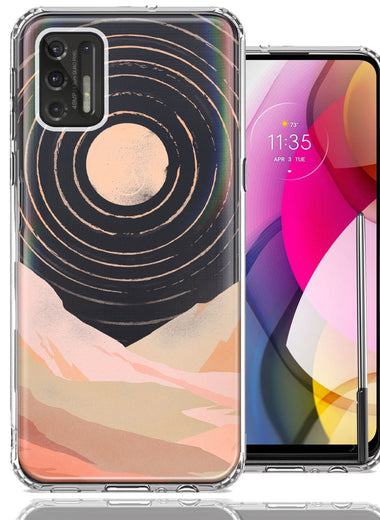 Motorola Moto G Stylus 2021 Desert Mountains Design Double Layer Phone Case Cover