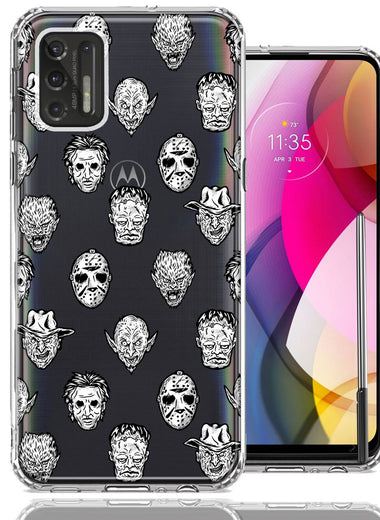 Motorola Moto G Stylus 2021 Halloween Horror Villans Design Double Layer Phone Case Cover