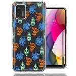 Motorola Moto G Stylus 2021 Snakes Skulls Roses Design Double Layer Phone Case Cover