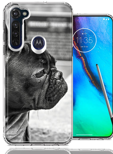 Motorola Moto G stylus French Bulldog Design Double Layer Phone Case Cover
