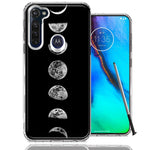 Motorola Moto G stylus Moon Transitions Design Double Layer Phone Case Cover