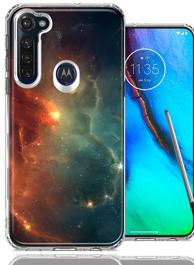 Motorola Moto G stylus Nebula Design Double Layer Phone Case Cover