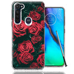 Motorola Moto G stylus Red Roses Design Double Layer Phone Case Cover