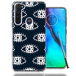 Motorola Moto G stylus Starry Evil Eyes Design Double Layer Phone Case Cover