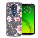 For Motorola G7 Power/E5 Plus Soft Pastel Spring Floral Flowers Blush Lavender Phone Case Cover