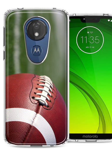 Motorola Moto G7 Power SUPRA Football Design Double Layer Phone Case Cover