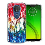Motorola Moto G7 Power SUPRA Land Sea Abstract Design Double Layer Phone Case Cover