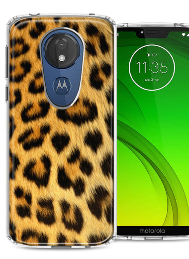 Motorola Moto G7 Power SUPRA Classic Leopard Design Double Layer Phone Case Cover