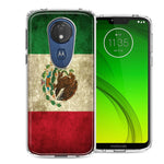 Motorola Moto G7 Power SUPRA Mexico Flag Design Double Layer Phone Case Cover