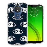 Motorola Moto G7 Power SUPRA Starry Evil Eyes Design Double Layer Phone Case Cover