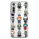 Motorola Moto G Fast Cute Classic Halloween Spooky Cartoon Characters Hybrid Protective Phone Case Cover