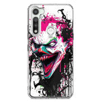 Motorola Moto G Fast Evil Joker Face Painting Graffiti Hybrid Protective Phone Case Cover