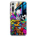 Motorola Moto G Fast Urban Graffiti Street Art Painting Hybrid Protective Phone Case Cover