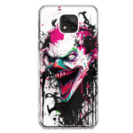 Motorola Moto G Power 2021 Evil Joker Face Painting Graffiti Hybrid Protective Phone Case Cover