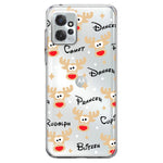 Motorola Moto G Power 2023 Red Nose Reindeer Christmas Winter Holiday Hybrid Protective Phone Case Cover