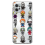 Motorola Moto G Power 2023 Cute Classic Halloween Spooky Cartoon Characters Hybrid Protective Phone Case Cover