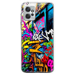 Motorola Moto G Power 2023 Urban Graffiti Street Art Painting Hybrid Protective Phone Case Cover