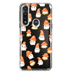 Motorola G Power 2020 Cute Cartoon Mushroom Ghost Characters Hybrid Protective Phone Case Cover