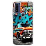 Motorola Moto G Pure 2021 G Power 2022 Lowrider Painting Graffiti Art Hybrid Protective Phone Case Cover