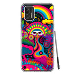 Motorola Moto G Stylus 2021 Psychedelic Trippy Hippie Night Walk Hybrid Protective Phone Case Cover