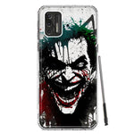 Motorola Moto G Stylus 4G 2021 Laughing Joker Painting Graffiti Hybrid Protective Phone Case Cover