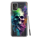 Motorola Moto G Stylus 4G 2021 Fantasy Octopus Tentacles Skull Hybrid Protective Phone Case Cover