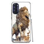 Motorola Moto G Stylus 5G 2022 Ancient Lion Sculpture Hybrid Protective Phone Case Cover