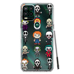 Motorola Moto G Stylus 5G 2021 Cute Classic Halloween Spooky Cartoon Characters Hybrid Protective Phone Case Cover