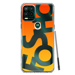 Motorola Moto G Stylus 5G 2021 Orange Yellow Clear Funny Text Quote Fosho Hybrid Protective Phone Case Cover