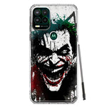 Motorola Moto G Stylus 5G 2021 Laughing Joker Painting Graffiti Hybrid Protective Phone Case Cover