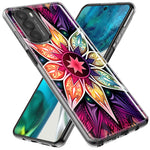 Motorola Moto G Stylus 5G 2021 Mandala Geometry Abstract Star Pattern Hybrid Protective Phone Case Cover