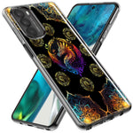 Motorola Moto G Power 2021 Mandala Geometry Abstract Dragon Pattern Hybrid Protective Phone Case Cover