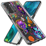 Motorola Moto G Stylus 5G 2023 Cute Halloween Spooky Horror Scary Neon Characters Hybrid Protective Phone Case Cover